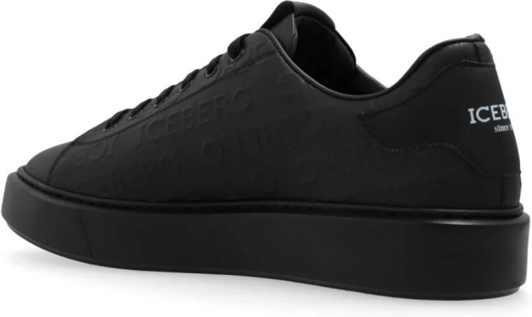 Iceberg Sportschoenen 'Bozema' Black Heren