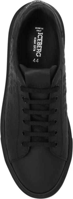 Iceberg Sportschoenen 'Bozema' Black Heren