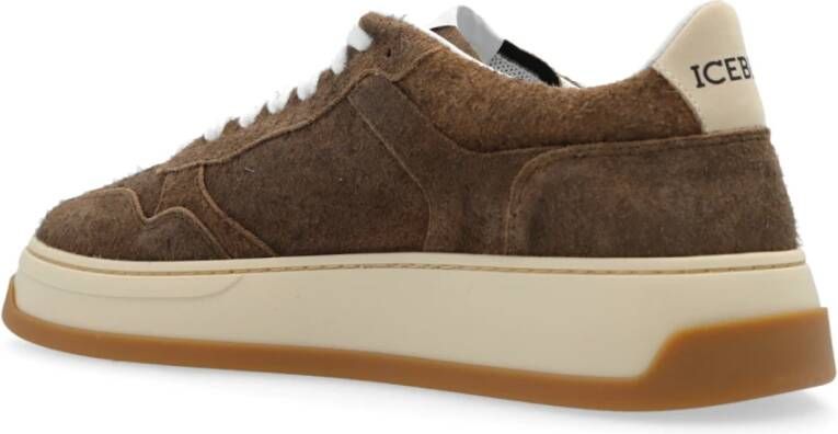 Iceberg Sportschoenen 'Clock' Brown Heren