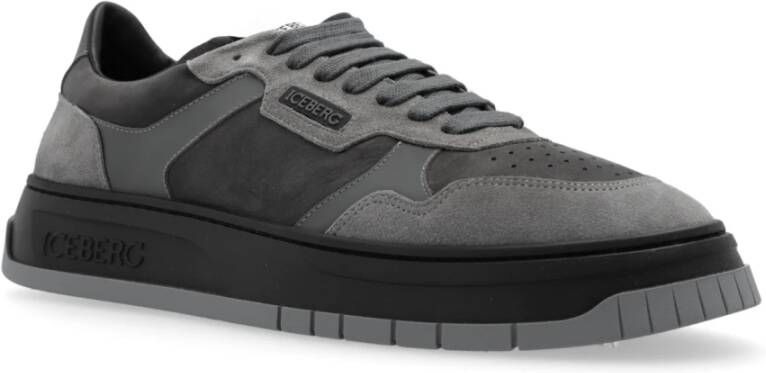 Iceberg Sportschoenen 'Clock' Gray Heren