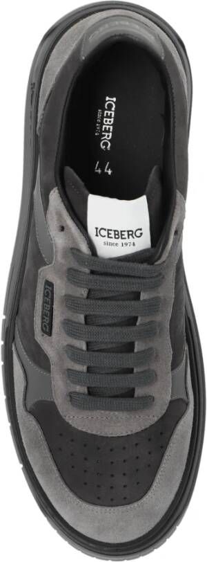 Iceberg Sportschoenen 'Clock' Gray Heren