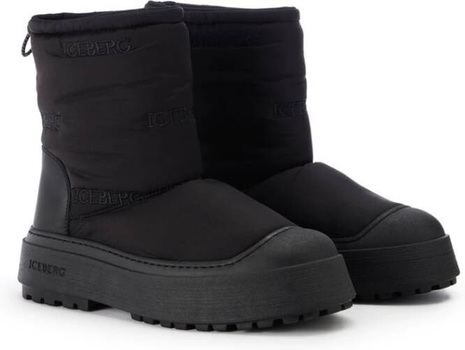 Iceberg Zwarte bergschoenen Black Dames