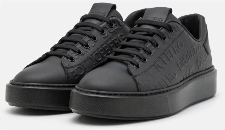 Iceberg Sportschoenen 'Bozema' Black Heren