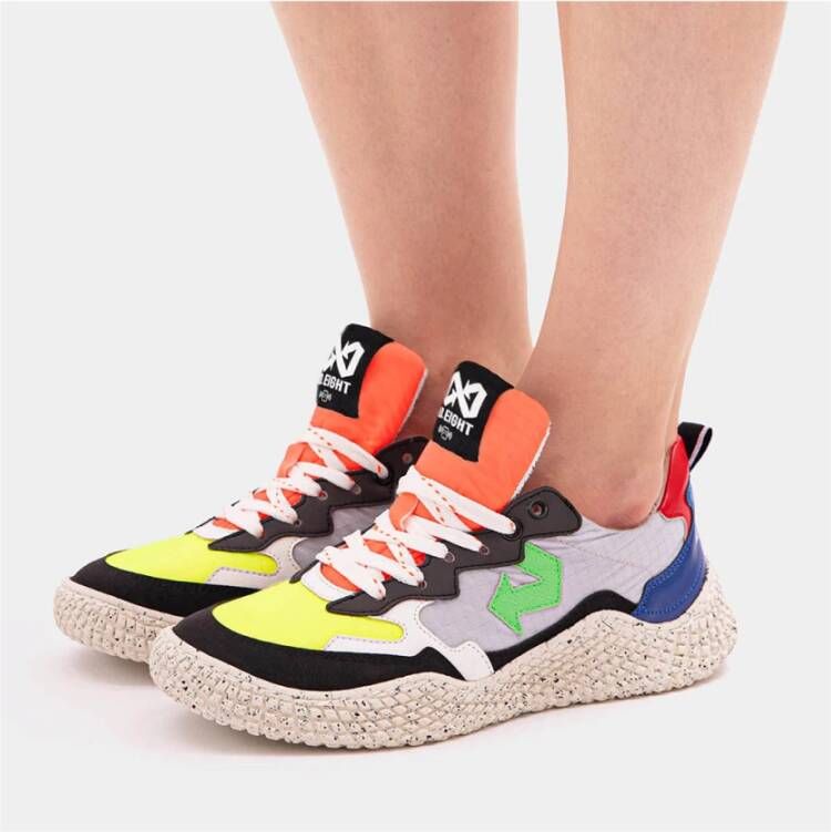 Id.eight Donkere Mix Square Schoenen Multicolor Unisex