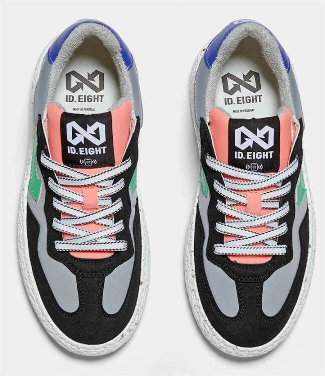 Id.eight Donkere Mix Vierkante Schoen Multicolor Unisex