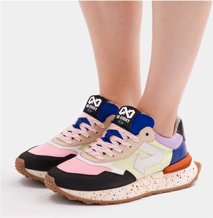 Id.eight Kleurrijke Crazy Mix Sneaker Multicolor Unisex