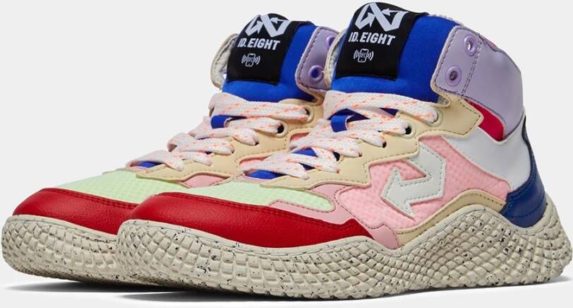 Id.eight Kleurrijke Sneakers Crazy Mix Multicolor Unisex