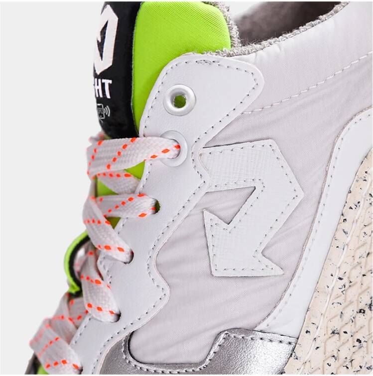 Id.eight Witte Crinkle Cocktail Schoenen Gangnam Stijl Multicolor Unisex