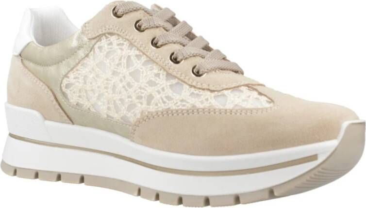 IGI&Co Casual Sneakers voor Vrouwen Beige Dames