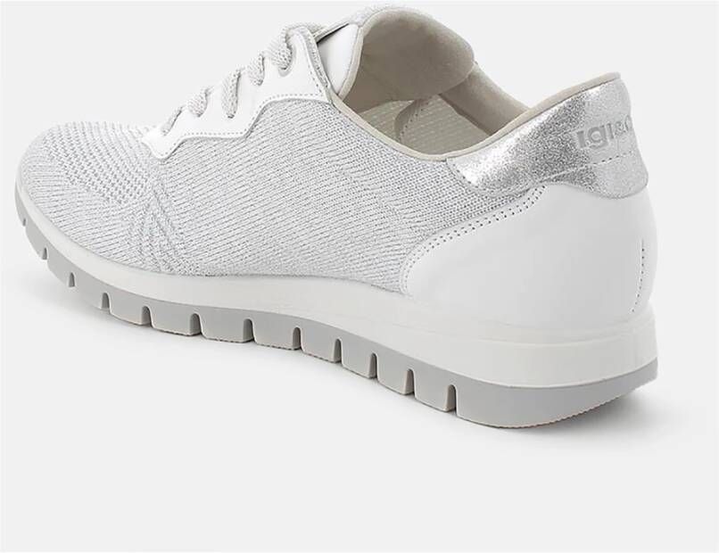 IGI&Co Comfortabele witte sneakers White Dames