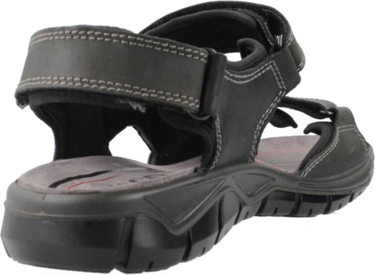 IGI&Co Everest Platte Sandalen Black Heren