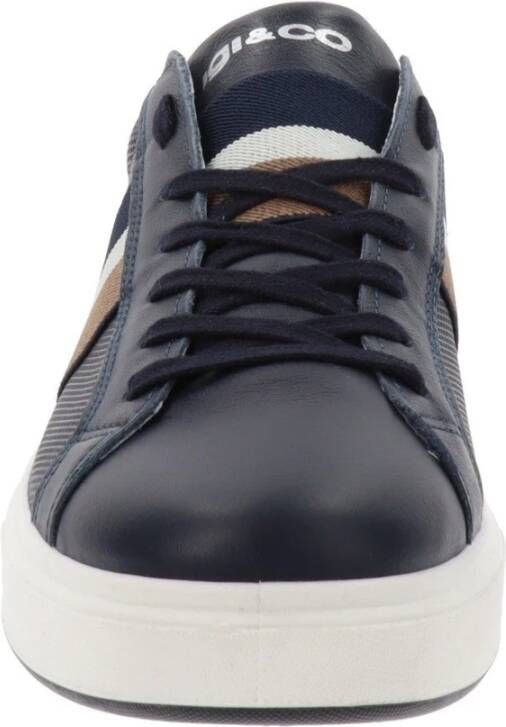 IGI&Co Heren Leren Sneakers Blue Heren