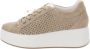 IGI&Co Leren Casual Sneakers Beige Dames - Thumbnail 4