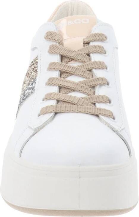 IGI&Co Leren Dames Sneakers Comfort en Stijl White Dames