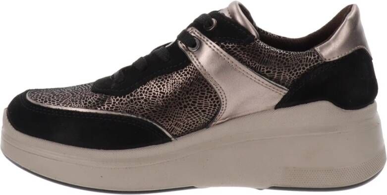 IGI&Co Leren Dames Sneakers Multicolor Dames