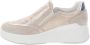 IGI&Co Leren en stoffen damessneakers Beige Dames - Thumbnail 5