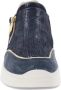 IGI&Co Leren en Stoffen Sneakers Blue Dames - Thumbnail 10