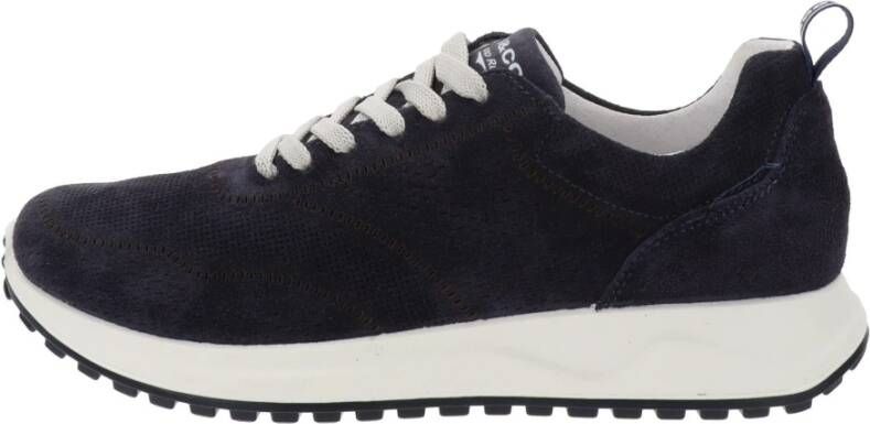 IGI&Co Leren Heren Sneakers Comfort Stijl Blue Heren