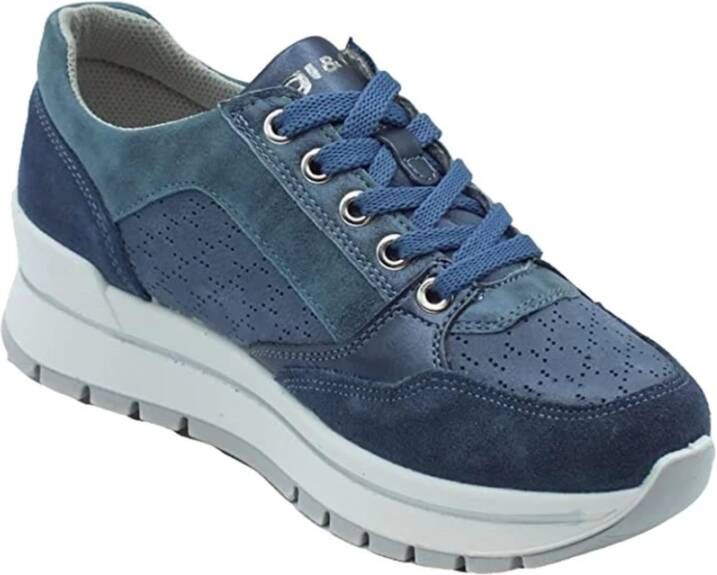 IGI&Co Sneakers Blauw Dames