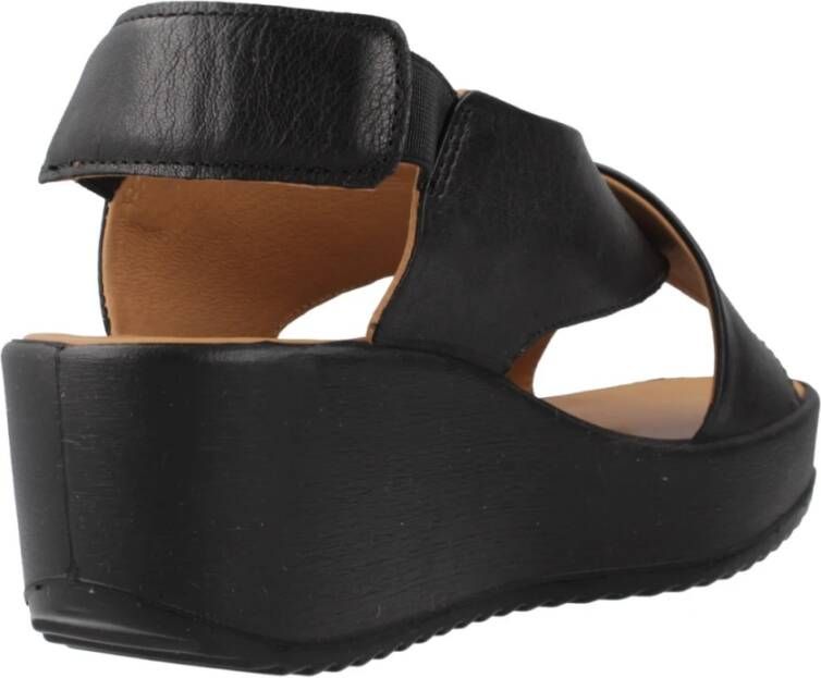 IGI&Co Stijlvolle Candy Wedges voor vrouwen Black Dames