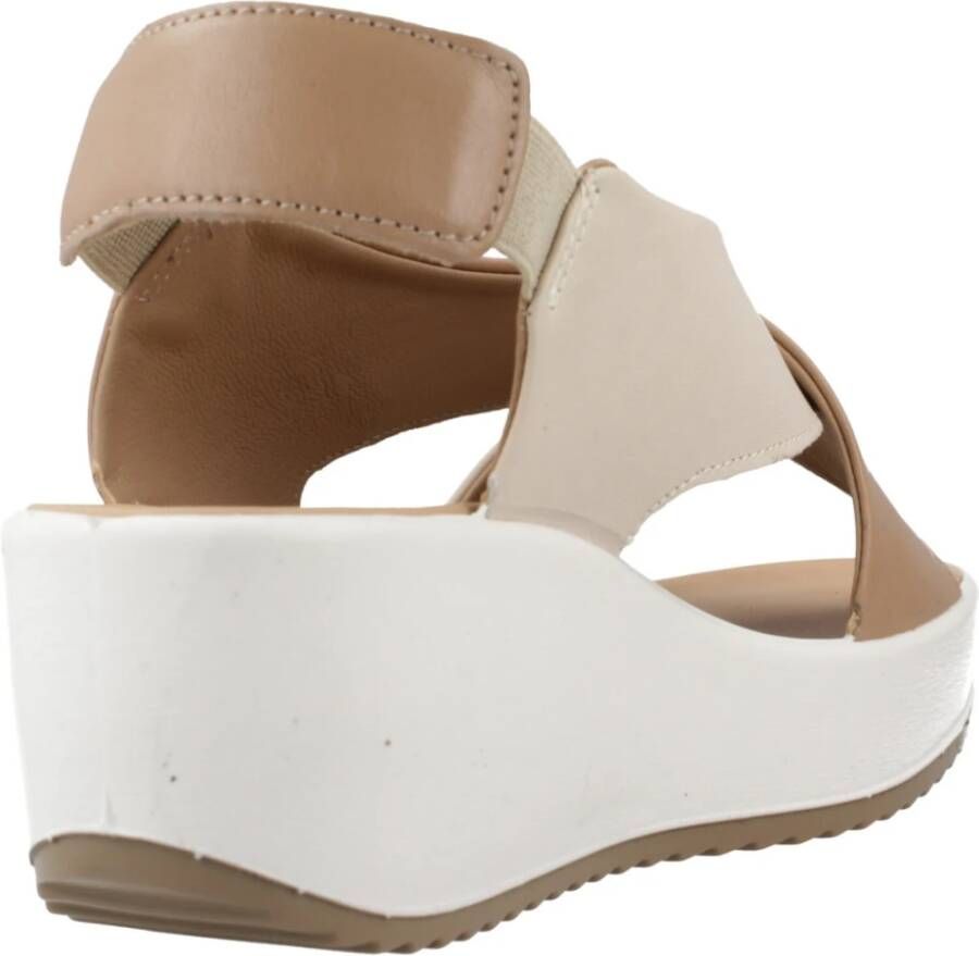 IGI&Co Stijlvolle Candy Wedges voor vrouwen Brown Dames