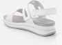 IGI&Co Verstelbare Leren Sleehak Sandalen Gray Dames - Thumbnail 4