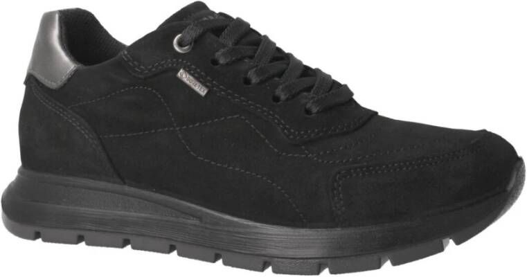 IGI&Co Zwarte Gore-Tex Damessneakers Black Dames