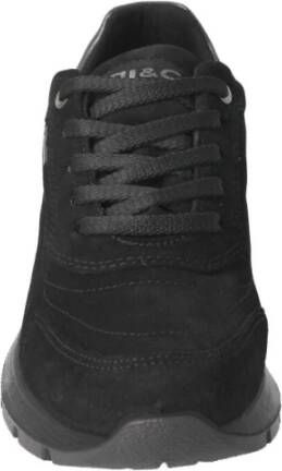 IGI&Co Zwarte Gore-Tex Damessneakers Black Dames