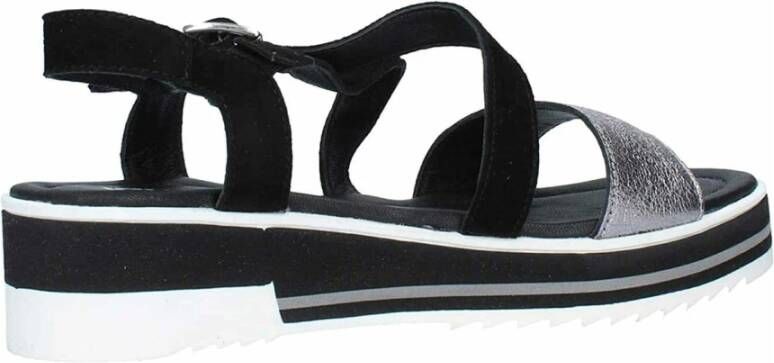 IGI&Co Zwarte Sandalen Black Dames