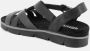 IGI&Co Zwarte Sandalen met Bandjes Black Dames - Thumbnail 3