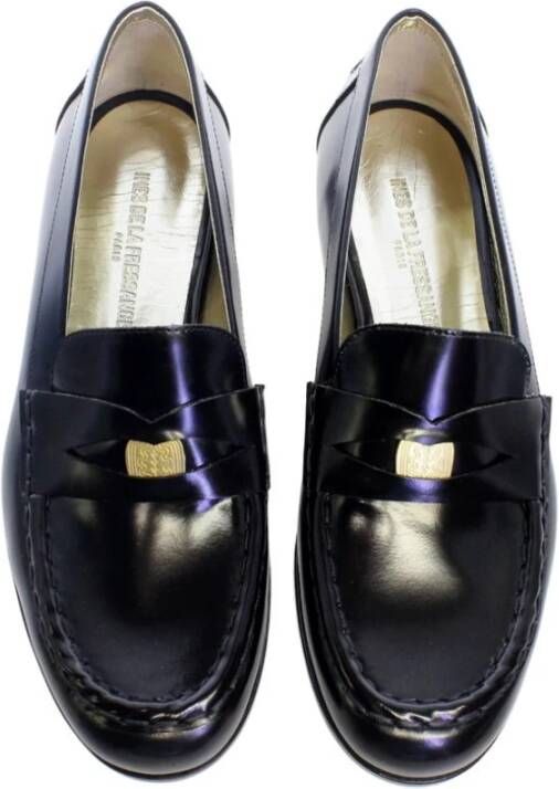 Ines De La Fressange Paris Moccasin With Medal Black Dames