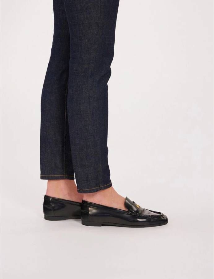 Ines De La Fressange Paris Moccasin With Medal Black Dames