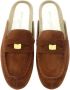 Ines De La Fressange Paris Moccasin mule cognac Brown Dames - Thumbnail 3