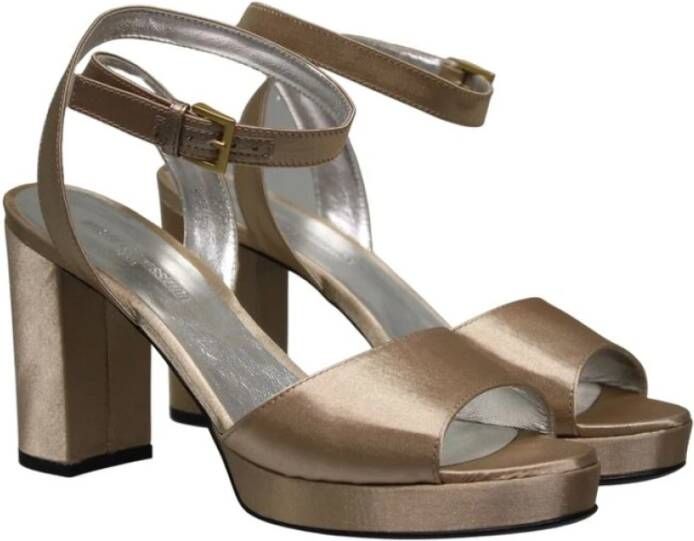 Ines De La Fressange Paris Platform Sandal Yellow Dames