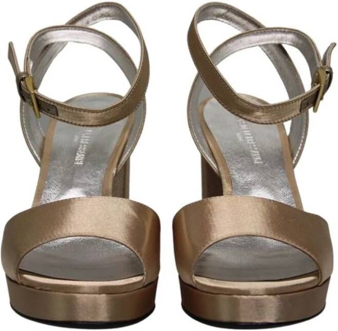 Ines De La Fressange Paris Platform Sandal Yellow Dames