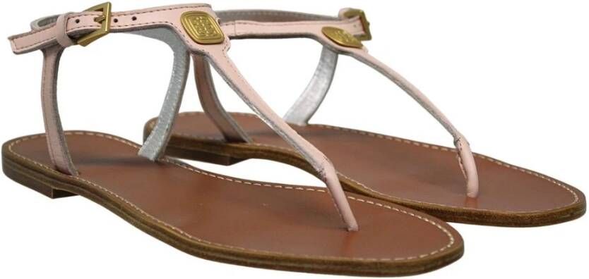 Ines De La Fressange Paris Sandal With Medal Beige Dames