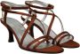 Ines De La Fressange Paris Sandal With Medal Red Dames - Thumbnail 2