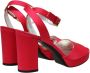 Ines De La Fressange Paris Plateausandaal Red Dames - Thumbnail 3