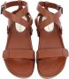 Ines De La Fressange Paris Zwarte platform sandaal Brown Dames - Thumbnail 3