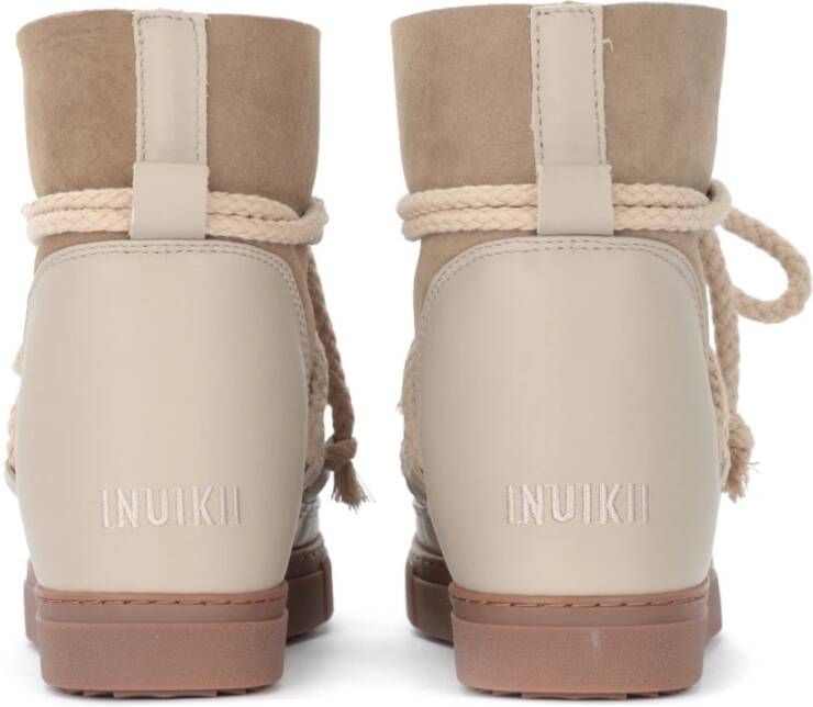 Inuikii Ankle Boots Beige Dames