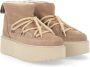 Inuikii Beige Lage Platform Sandalen Beige Dames - Thumbnail 2