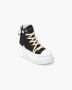 Inuikii Canvas High Top Sneakers Black Dames - Thumbnail 2