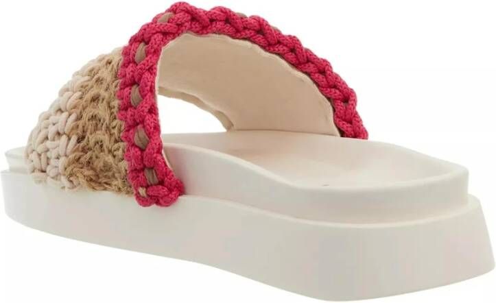 Inuikii Gebreide Fuchsia Sandalen Multicolor Dames