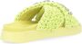 Inuikii Geweven Stenen Lime Sandalen Green Dames - Thumbnail 5