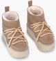 Inuikii Klassieke Lage Platform Sneakers Schoenen Beige Dames - Thumbnail 5