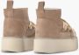 Inuikii Klassieke Lage Platform Sneakers Schoenen Beige Dames - Thumbnail 7