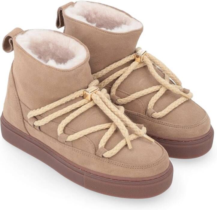 Inuikii Lage Beige Klassieke Sneakers Beige Dames