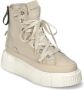 Inuikii Matilda Beige High-Top Sneakers Beige Dames - Thumbnail 2