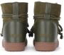 INUIKII Vrouwen Suède Snowboots Enkellaarsjes Classic Sneaker Groen - Thumbnail 2