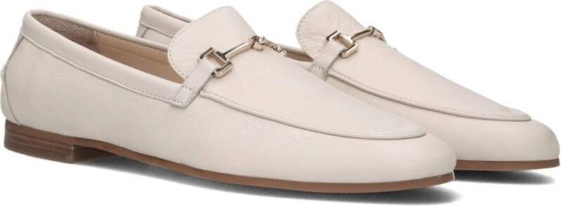 Inuovo Beige Loafers met Zilver Element Beige Dames